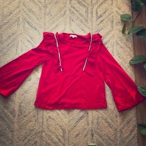 Cute Bell Sleeve Shirt